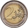 Купить Италия 2 евро 2014 "450 лет со дня рождения Галилео Галилея"
