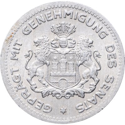 купить Германия (Гамбург) нотгельд 10 пфеннигов (1/10 марки) 1923