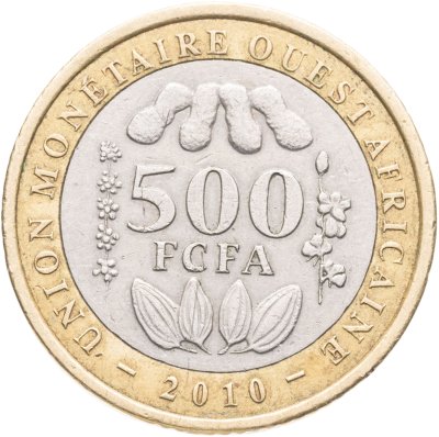 купить Западная Африка (BCEAO) 500 франков (francs) 2010