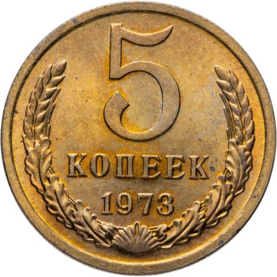 купить 5 копеек 1973