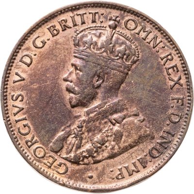 купить Австралия 1/2 пенни (penny) 1933