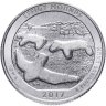 Купить США 1/4 доллара (25 центов, квотер) 2017 — "Национальный памятник Эффиджи Маундз" (36-й парк)