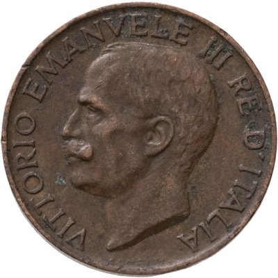 купить Италия 5 чентезимо (centesimi) 1925