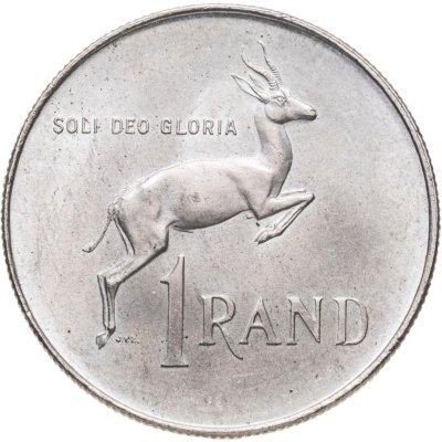 купить ЮАР 1 ранд (рэнд, rand) 1966 SOUTH AFRICA