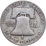Купить США 50 центов (1/2 доллара, half dollar) 1953 "Franklin Half Dollar"