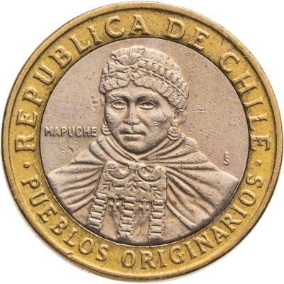 купить Чили 100 песо (pesos) 2009