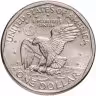 Купить США 1 доллар (dollar) 1980 D "Сьюзен Энтони" знак монетного двора "D" - Денвер
