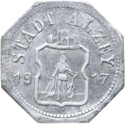 купить Германия, Альцей 10 пфеннигов 1917