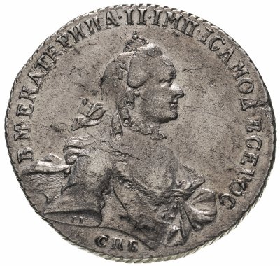 Купить 1 рубль 1763 СПБ-TI-НК