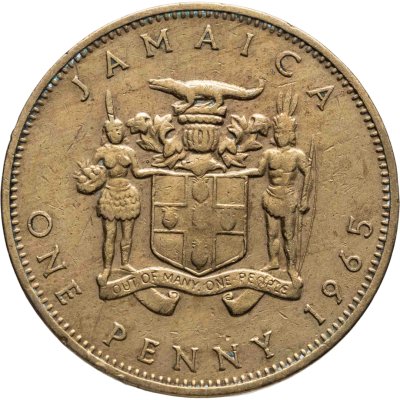 купить Ямайка 1 пенни (penny) 1965