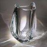 Купить Ваза необычной рельефной формы, Art Vannes, хрусталь, Франция, 1970-1990 гг.