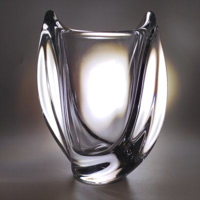 купить Ваза необычной рельефной формы, Art Vannes, хрусталь, Франция, 1970-1990 гг.