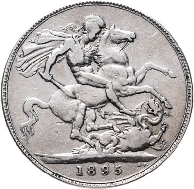 купить Великобритания 1 крона (crown) 1895 Королева Виктория