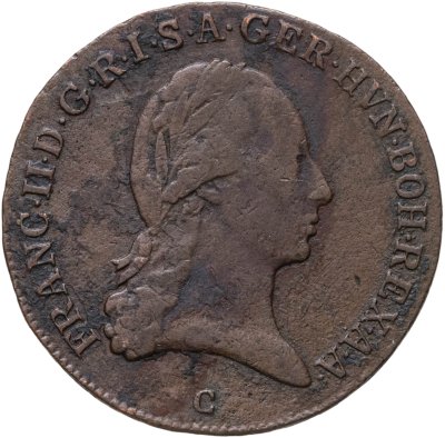 купить Австрия 3 крейцера 1800 C, Франц II