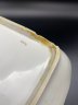 Купить Салатница с цветочным декором, фарфор, деколь, золочение, Дулевский фарфоровый завод (Дулёво), СССР, 1924-1927 гг.