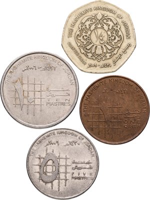 купить Иордания, набор из 4 монет 2000-2009