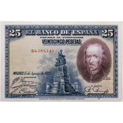 купить Испания 25 песет 1928 (Pick 74.b)