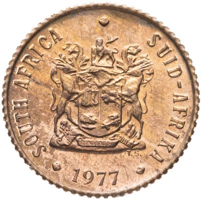 купить ЮАР 1/2 цента (cent) 1977