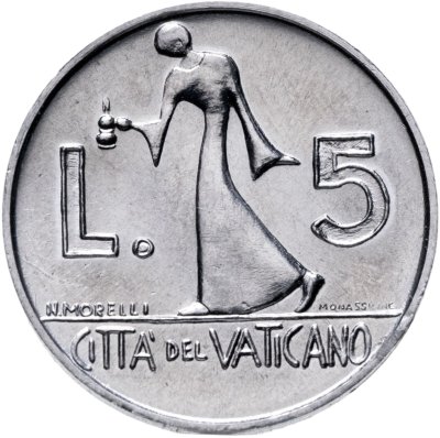 купить Ватикан 5 лир (lire) 1978