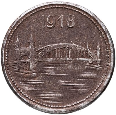 купить Германия "Районы Бонна и Зигкрейса" 10 пфеннигов 1918 нотгельд