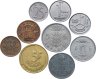Купить Бельгия набор из 9 монет 20, 25, 50 сантимов, 1, 5 франков 1946-1995