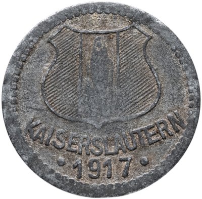 купить Германия "Кайзерслаутерн" 10 пфеннигов 1917 нотгельд