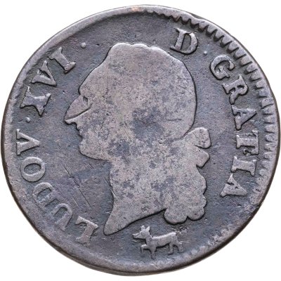 купить Франция 1 соль 1782