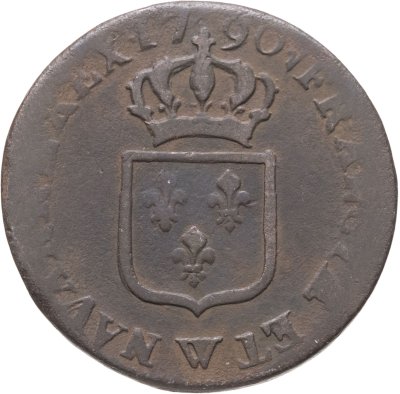 купить Франция 1 соль 1790