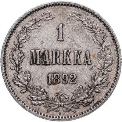 купить 1 марка 1892 L Российская Финляндия