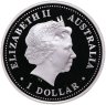Купить Австралия 1 доллар 2005 "Антарктические территории - Морской леопард" в футляре с сертификатом