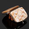 Купить Кошелек дамский с перламутровыми вставками, металл, ткань, Россия, 1910-1940 гг.