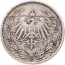 Купить Германия 1/2 марки 1905 "G"