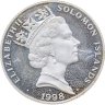 Купить Соломоновы острова 5 долларов (dollars) 1998 Диана - принцесса Уэльская