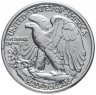Купить США 50 центов (1/2 доллара, half dollar) 1943 Walking Liberty Half Dollar Без отметки монетного двора