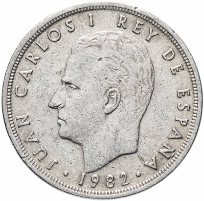 купить Испания 5 песет 1982