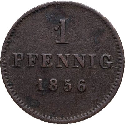 купить Германия, Бавария 1 пфенниг 1856
