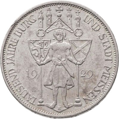 купить Германия 3 рейхсмарки 1929 "1000 лет Мейсену"