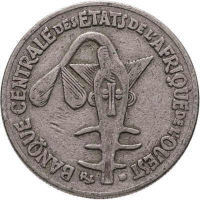 купить Западная Африка (BCEAO) 50 франков (francs) 1972