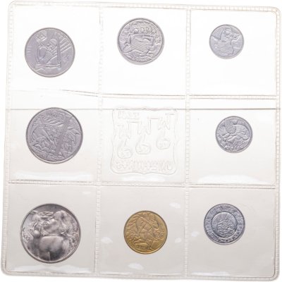 купить Сан-Марино, годовой набор из 8 монет 1973 г. в оригинальной упаковке