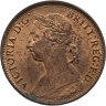 Купить Великобритания 1 фартинг (farthing) 1881