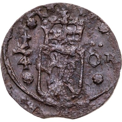 купить Швеция 1/4 эре 1632-1636