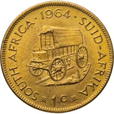купить ЮАР 1 цент 1964