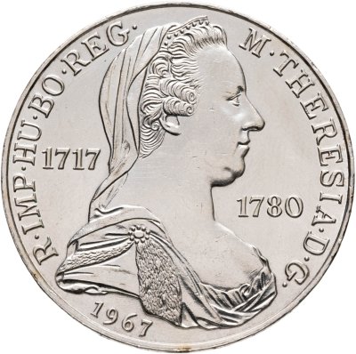 купить Австрия 25 шиллингов (shillings) 1967 "250 лет со дня рождения Марии Терезии"
