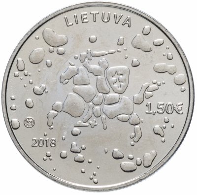 купить Литва 1,5 евро 2018 Йонинес