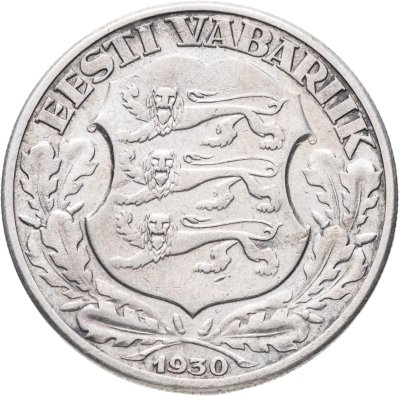 купить Эстония 2 кроны (krooni) 1930 "Замок Тоомпеа в Таллине"