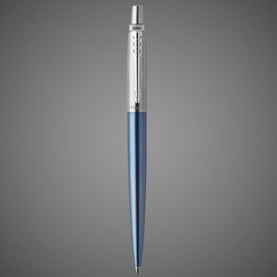 Купить Шариковая ручка Parker Jotter Essential, Waterloo Blue CT, стержень: Mblue, Лаки и смолы: лак, нержавеющая сталь, 2026 г.