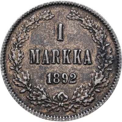 купить 1 марка 1892 L Российская Финляндия