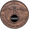 Купить Германия (Третий рейх) 1 рейхспфенниг (reichspfennig) 1937 D, в слабе Монетник.ру MS64