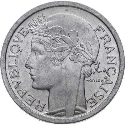 купить Франция 1 франк (franc) 1957 без отметки монетного двора
