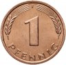 Купить ФРГ 1 пфенниг (pfennig) 1991